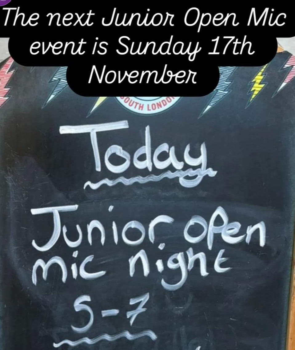 🎤 Junior Open Mic (under 18) - Cellar Bar in Bedford at Cellar Bar, 75 High St, Bedford MK40 1NE
| Entertainment, Family, Free Entry, Fun, Indoor, Kids, Music, Recurring, Social, Teens | Suitable for: Children, Family, Toilets 🎤 Junior Open Mic (under 18) - Cellar Bar in Bedford - Event Image 7 November 17, 2024 05:00 PM