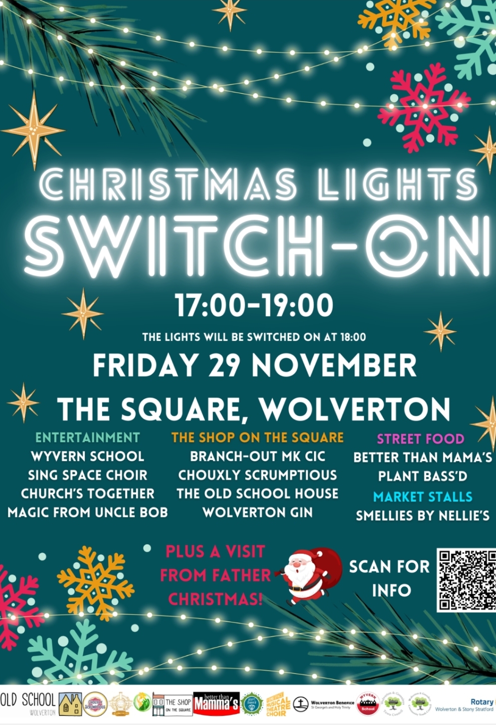 🎄 Wolverton Christmas Lights Switch-On 2024 - Event Image 2 November 29, 2024 05:00 PM