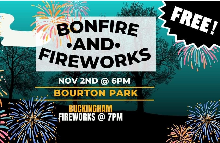 🎆 Buckingham’s FREE spectacular Bonfire and Fireworks display 2024 - Event Image 2 November 02, 2024 06:00 PM