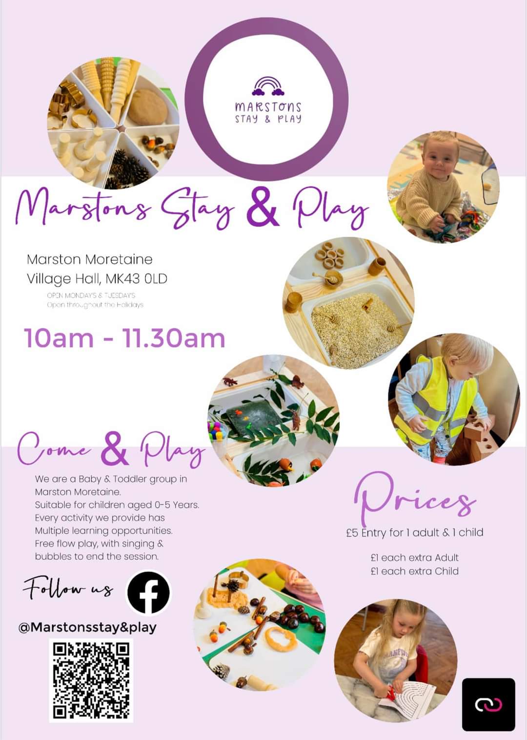 🦖 Marston Stay & Play  for 0-5 year olds         - Event Image 5 May 27, 2025 10:00 AM