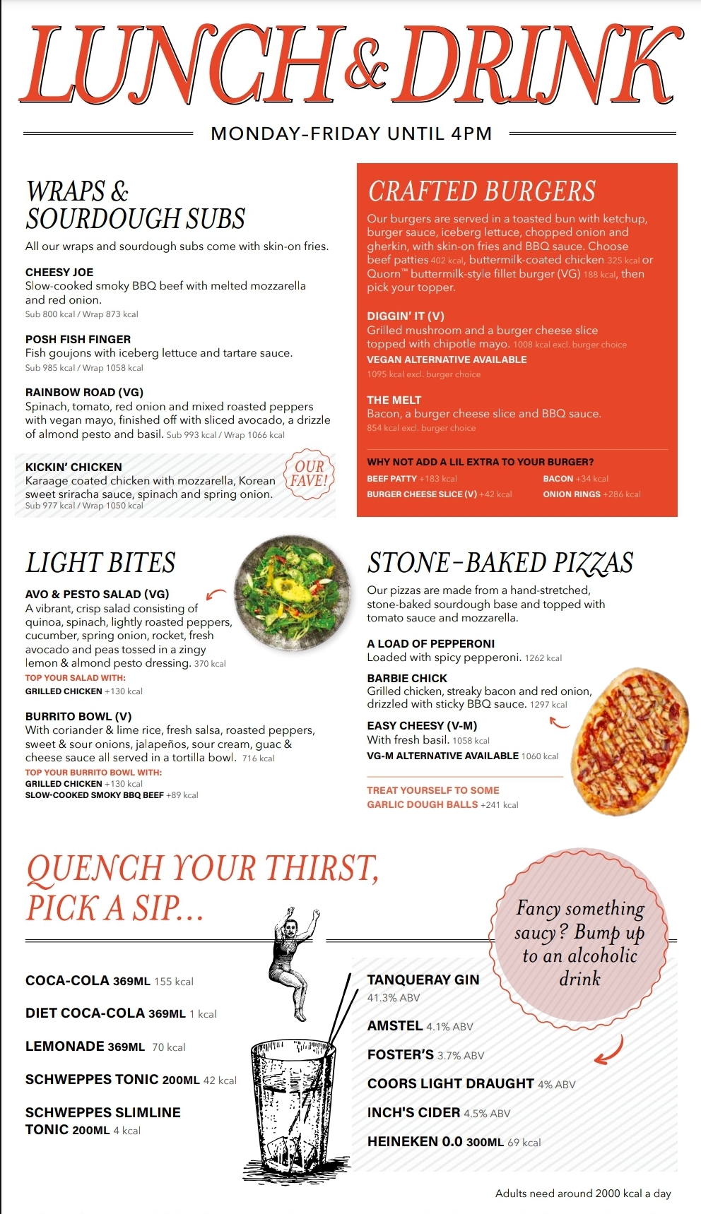 💥 £6 Lunch Meal Deal (includes a drink) at Midsummer Tap in Milton Keynes at Midsummer Tap Milton Keynes
1 Savoy Crescent, Milton Keynes, Buckinghamshire, MK9 3PU
| Adults, Advance Booking, Date Idea, Food/Drink, Indoor, Kids, Rainy Days, Teens | Suitable for: Family, Toilets, Accessible, Baby Changing, Wheelchair Friendly 💥 £6 Lunch Meal Deal (includes a drink) at Midsummer Tap in Milton Keynes - Event Image 3 December 05, 2024 12:00 PM