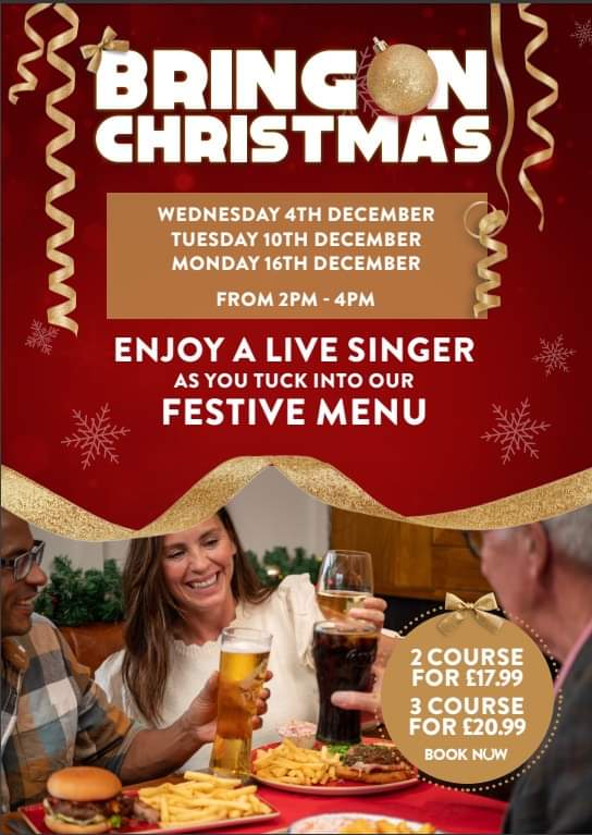 🧑‍🎄 🎶 Free entry Lunch & Listen at The Chequers (Hungry Horse) in Houghton Regis - Event Image 2 December 04, 2024 02:00 PM