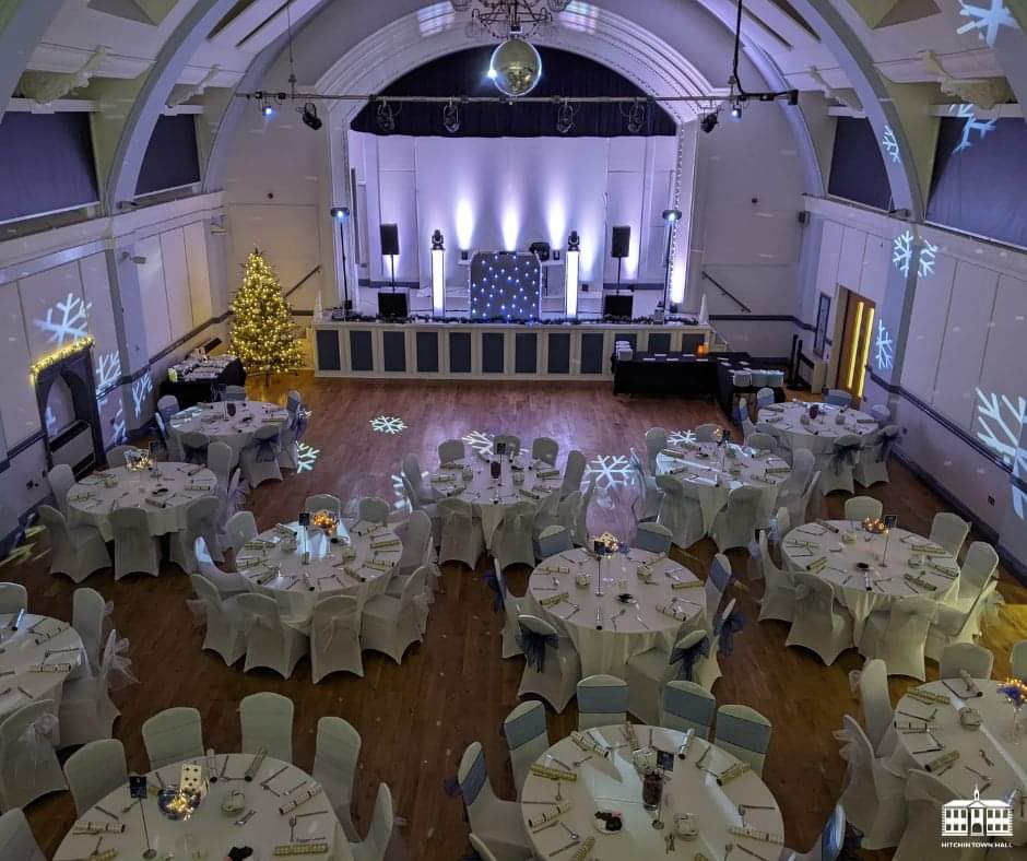 🧑🎄 Christmas Parties with Dinner, Dj & Casino Tables in Hitchin at Hitchin Town Hall, SG5 1HX | Adults, Advance Booking, Annual, Date Idea, Entertainment, Food/Drink, Fun, Indoor, Music, Nightlife, Social, Ticket Event, Christmas | Suitable for: Adults Only, Toilets 🧑🎄 Christmas Parties with Dinner, Dj & Casino Tables in Hitchin - Event Image 2 December 06, 2024 06:00 PM