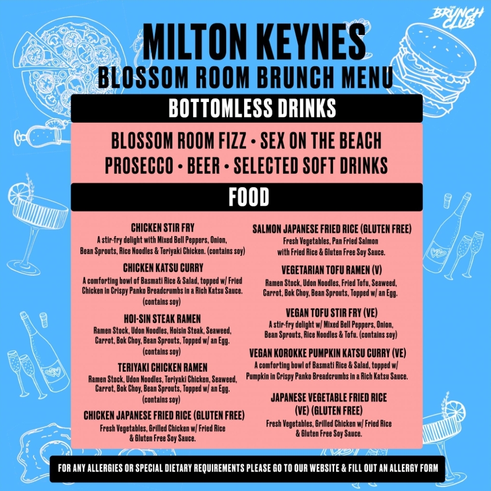 🥂 90’s Xmas Bottomless Brunch in Milton Keynes (Ages 18+) - Event Image 4 December 07, 2024 11:30 AM