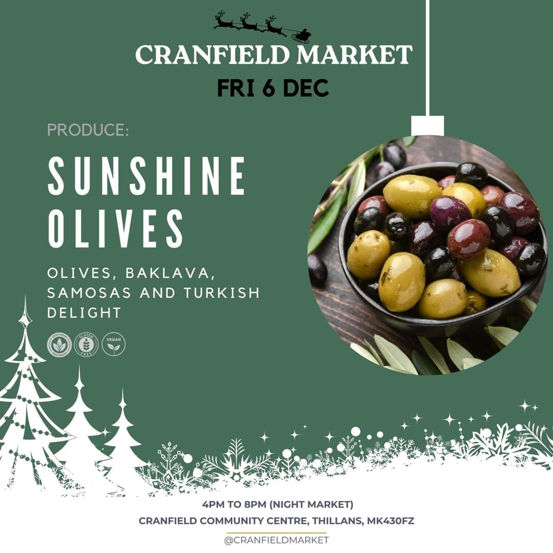 🎄 Christmas Market in Cranfield, Bedfordshire at Cranfield Community Centre, Thillians, Cranfield, Bedfordshire MK43 0FZ | Annual, Attractions, Craft Fair, Entertainment, Family, Food/Drink, Free Entry, Fun, Market, Music, Seasonal, Charity, Christmas | Suitable for: Children, Dog Friendly, Family, Accessible, Toilets, Wheelchair Friendly 🎄 Christmas Market in Cranfield, Bedfordshire - Event Image 8 December 06, 2024 04:00 PM
