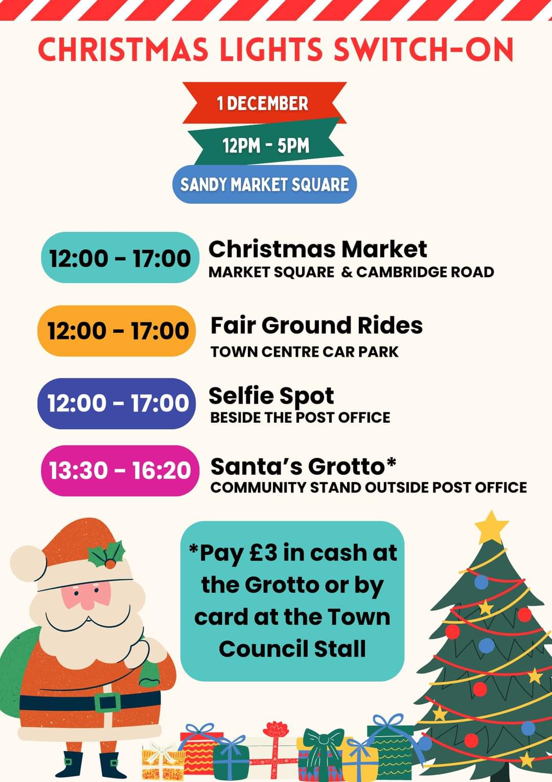 🎄 Sandy Christmas Light Switch on 2024 - Event Image 11 December 01, 2024 12:00 PM