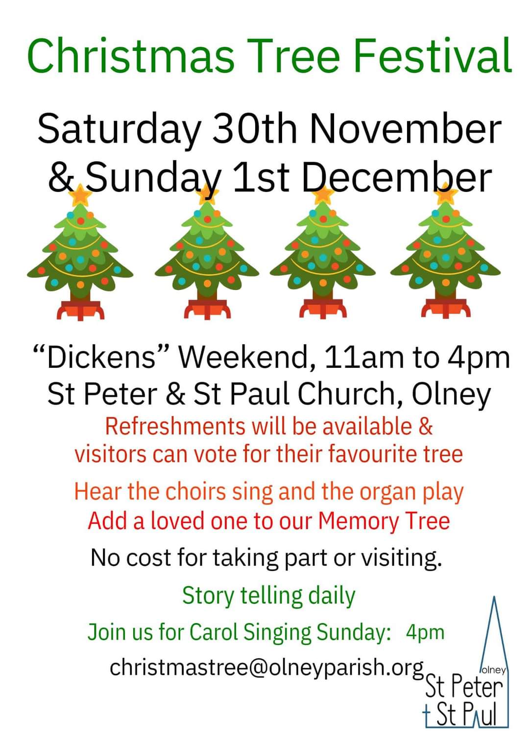 🎩 Dickens of a Christmas 2024 - Olney - Event Image 5 December 01, 2024 10:00 AM