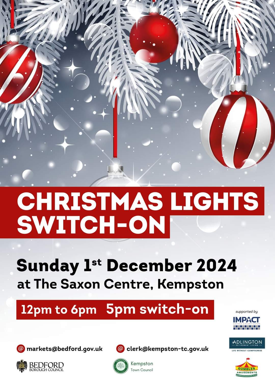🎄 Kempston Light Switch On 2024 - Event Image 2 December 01, 2024 12:00 PM