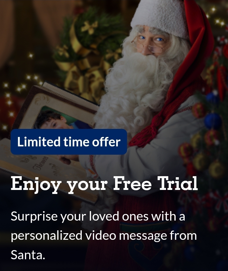 🎅 FREE PESONALISED MESSAGE FROM SANTA - $0.00   