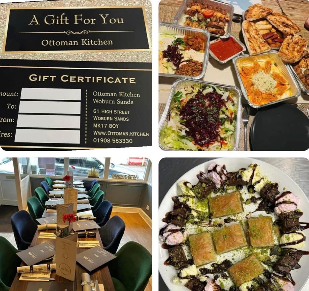 🇹🇷🎊 We are open Christmas Day 2024 at Ottoman Kitchen in Woburn Sands - Event Image 2 December 25, 2024 12:00 PM