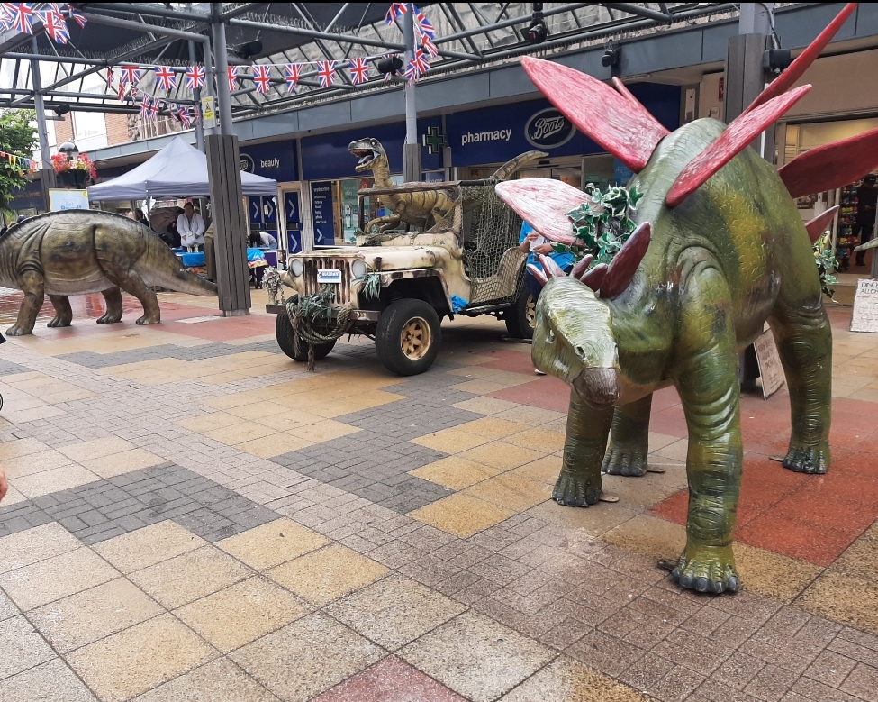 🦖 FREE Dino Day at Quadrant Shopping Centre in Dunstable  - Event Image 3 July 27, 2024 