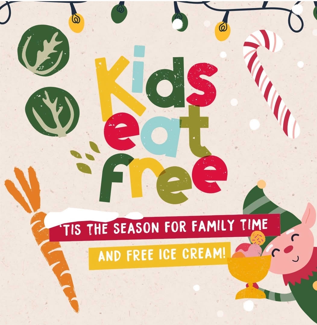 😋 Kids eat FREE at The Maypole in Kempston - No code needed - Event Image 2 January 03, 2025 