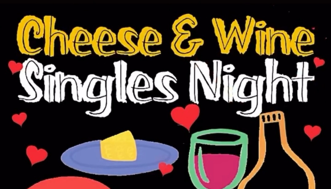 💞🥂Cheese and Wine Singles Night - Main Event Image | Music, Food/Drink, Date Idea, Social, Nightlife, Ticket Event | Suitable for: Adults Only 💞🥂Cheese and Wine Singles Night - August 01, 2024 at Ollie Vee Tiki Lounge
33 Market Square, Leighton Buzzard LU7 1EU
