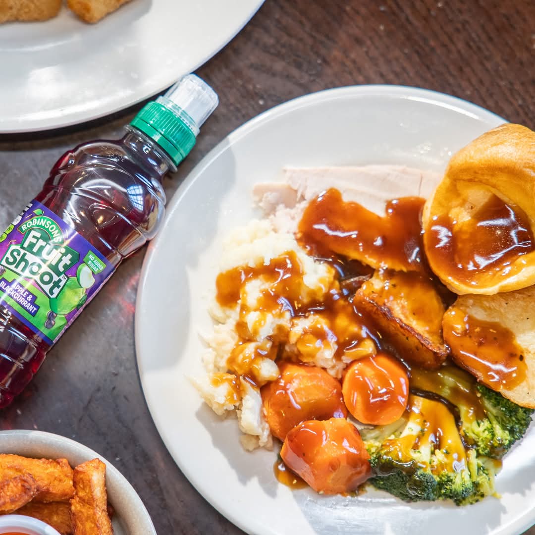 😋 Kids eat FREE at The Maypole in Kempston (No voucher needed!) at Maypole Farm Dining and Carvery, Fletcher Rd, Kempston, Bedford MK43 9AD | Advance Booking, Baby/Toddlers, Family, Food/Drink, Indoor, Kids, Play Area, Rainy Days | Suitable for: Accessible, Baby Changing, Children, Family, Free Parking, Parking Onsite, Toilets, Wheelchair Friendly 😋 Kids eat FREE at The Maypole in Kempston (No voucher needed!) - Event Image 2 January 11, 2025