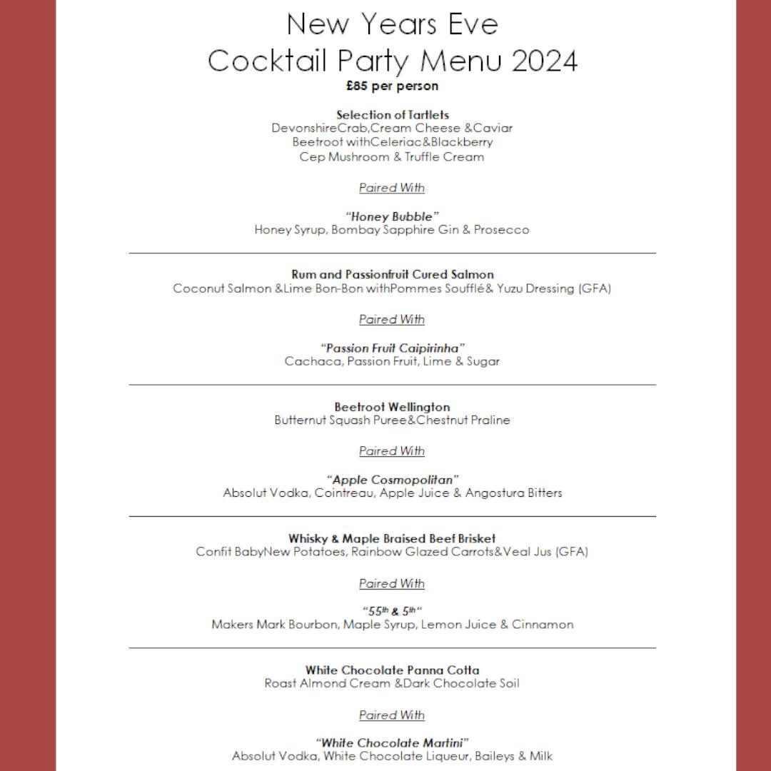 🍹🎊 New Years Eve 2024 Cocktail Party at The Chequers in Westoning at The Chequers, Park Rd, Westoning, Bedford MK45 5LA
| Adults, Advance Booking, Annual, Date Idea, Entertainment, Food/Drink, Fun, Music, Nightlife, Seasonal, Social | Suitable for: Adults Only, Free Parking, Parking Onsite, Toilets 🍹🎊 New Years Eve 2024 Cocktail Party at The Chequers in Westoning - Event Image 4 December 31, 2024