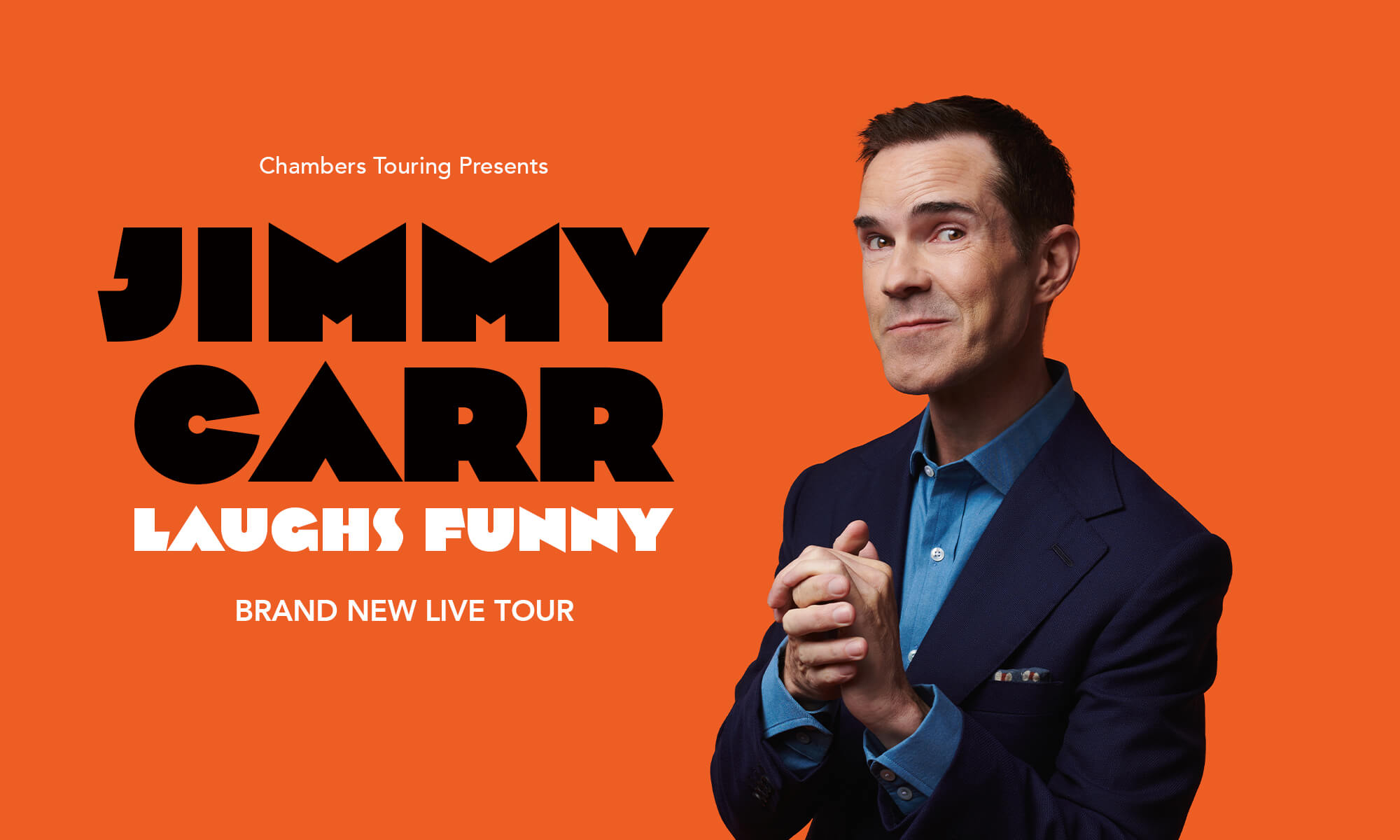😁 Jimmy Carr Live in Milton Keynes - Age 16+ - January 15, 2025  at Milton Keynes Theatre, 500 Marlborough Gate,, Milton Keynes, MK9 3NZ