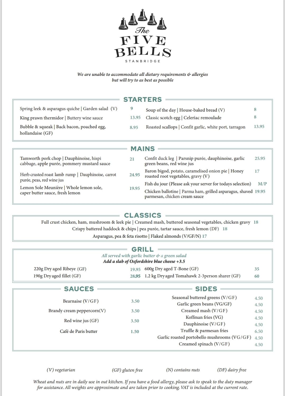 💥 50% OFF MAINS AT THE FIVE BELLS IN STANBRIRGE THIS JANUARY 2025! - Event Image 3 January 14, 2025 