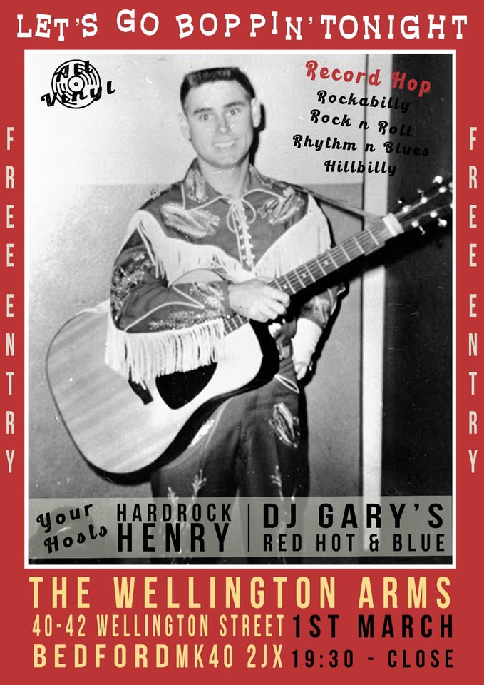 💿 FREE ENTRY! Rockin at the Wellington Arms in Bedford - March 01, 2025 07:30 PM at The Wellington Arms, 40-42 Wellington Street, Bedford, MK40 2JX
