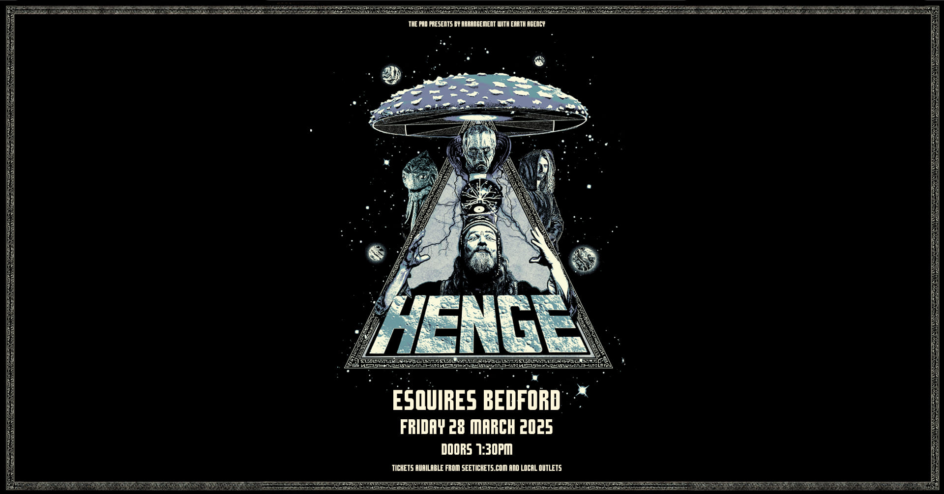 🤩 HENGE at Esquires, Bedford (ages 14+) - March 28, 2025 07:30 PM at Esquires, 60A Bromham Rd, Bedford, MK40 2QG
