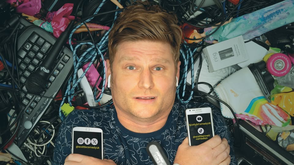 🤣 Scott Bennett - Stuff at Quarry Theatre in Bedford  (Ages 16+) - October 17, 2025 07:30 PM at Quarry Theatre, 26 St Peter's Street, Bedford, MK40 2NN