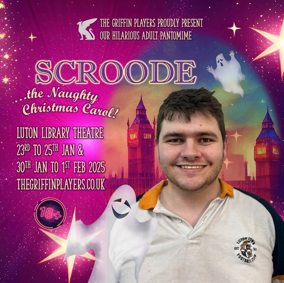 💋 Scroode - The Naughty Christmas Carol - Luton Library Theatre - Event Image 2 January 25, 2025 