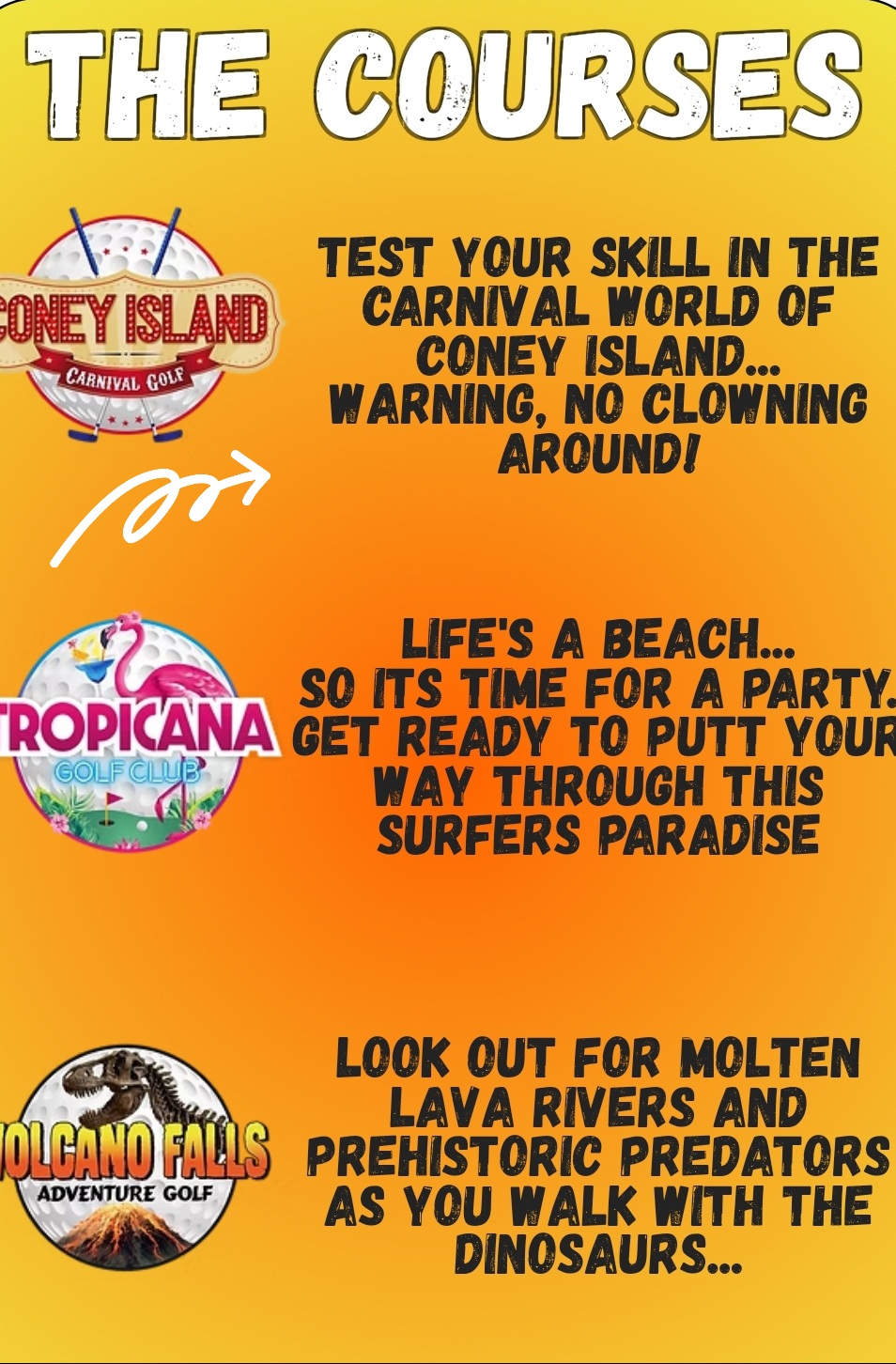 🌴⛳️ Volcano Falls Adventure Golf at the Xscape in Milton Keynes - 💘The Love Birdie Offer plus more for families! at Volcano Falls Adventure Golf
Unit 5a-5b
Xscape
Milton Keynes
MK9 3XS
| Family, Food/Drink, Fun, Ticket Event, Tickets, Adults, Advance Booking, Date Idea, Family, Food/Drink, Fun, Indoor, Kids, Nightlife, Play Area, Social, Sports, Teens, Ticket Event, Tickets | Suitable for: Family, Children, Family, Parking Onsite, Toilets 🌴⛳️ Volcano Falls Adventure Golf at the Xscape in Milton Keynes - 💘The Love Birdie Offer plus more for families! - Event Image 8 February 15, 2025 10:30 AM