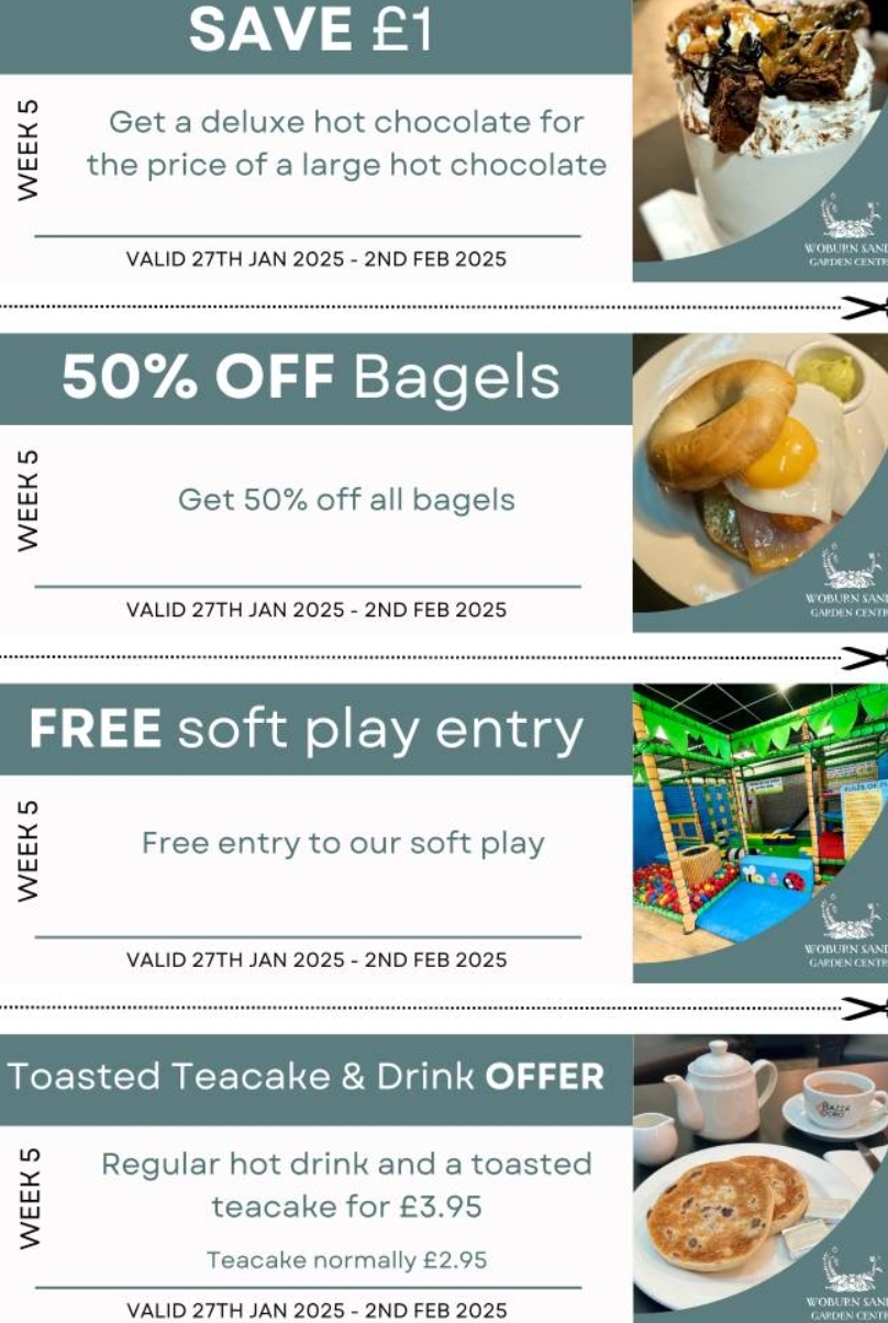🤩🤸‍♂️ FREE Soft Play at Woburn Sands Emporium (walk ins only) & January 2025 Restaurant offers! - Event Image 3 January 31, 2025 