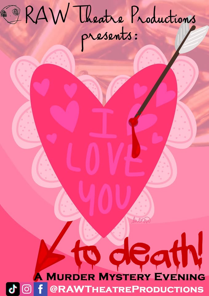 🔪💕 Valentines Murder Mystery with Dinner - The Bell, Sandy - February 14, 2025 07:30 PM at The Bell, 1 Station Road Opposite Sandy Railway Station, Sandy, SG19 1AW