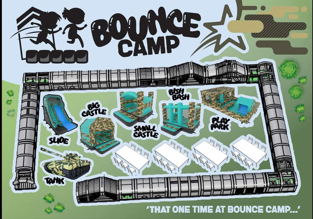 🤸♂️ Bounce Camp in Harpenden - July 2025 at Katherine Warrington School, Lower Luton Rd, Harpenden AL5 5FH | Adults, Entertainment, Family, Food/Drink, Fun, Kids, Advance Booking, Date Idea, Outdoor, Play Area, SEN, Ticket Event | Suitable for: Adults Only, Family, SEN 🤸♂️ Bounce Camp in Harpenden - July 2025 - Event Image 2 July 05, 2025