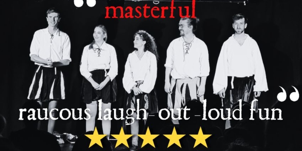 🎭 Shake It Up: The Improvised Shakespeare Show at The BIGG Theatre in Biggleswade  - Event Image 2 January 25, 2025 08:00 PM