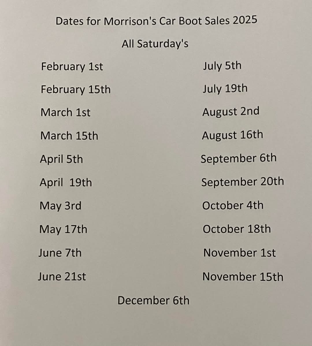 🚘 Car Boot Sale at Morrisons Car Park in Milton Keynes 2025 at Morrisons Leisure Plaza, Milton Keynes
MK91DL | Adults, Car Boot, Family, Indoor, Low Cost, Rainy Days, Charity, Free Entry, Preloved | Suitable for: Accessible, Family, Free Parking, Parking Onsite, Wheelchair Friendly 🚘 Car Boot Sale at Morrisons Car Park in Milton Keynes 2025 - Event Image 4 June 07, 2025 08:00 AM