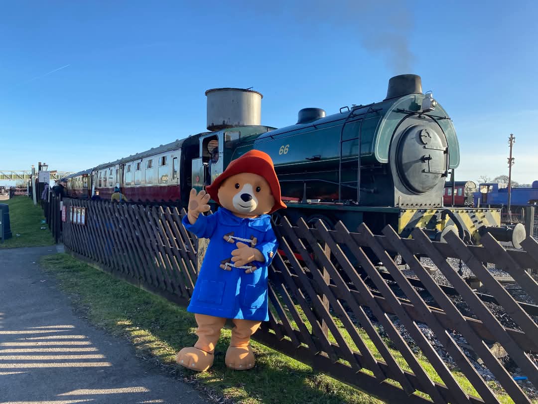 🐻🚂 Paddington Bear at Buckinghamshire Railway Centre February 2025! - Event Image 2 February 23, 2025 10:30 AM