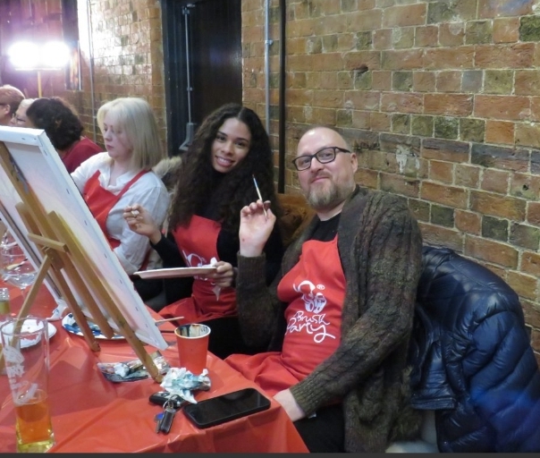 🎨🖌Join Brush Party with Jo - to paint ‘Blossom Bay’! Slip End, Luton - Event Image 2 February 25, 2025 07:00 PM