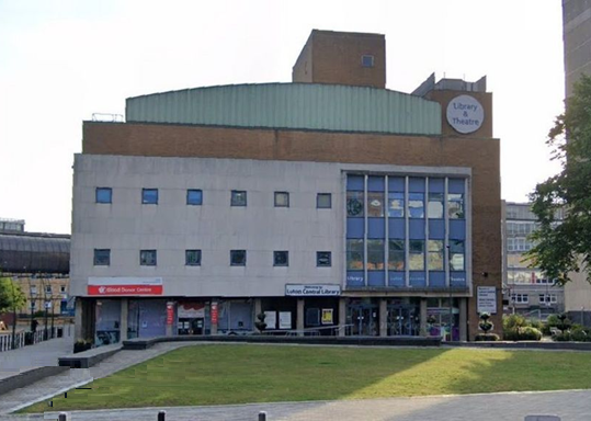 Luton Library Theatre at Luton Library Theatre, St George's Square, Luton, Bedfordshire, LU1 2NG | Advance Booking, Entertainment, Indoor, Rainy Days, Ticket Event, Tickets, Adults, Music, Nightlife, Teens | Suitable for: Accessible, Family, Toilets, Wheelchair Friendly 🎤 Definitely Could Be Oasis live at Luton Library Theatre at Luton Library Theatre - Venue Image 1 May 10, 2025 07:30 PM