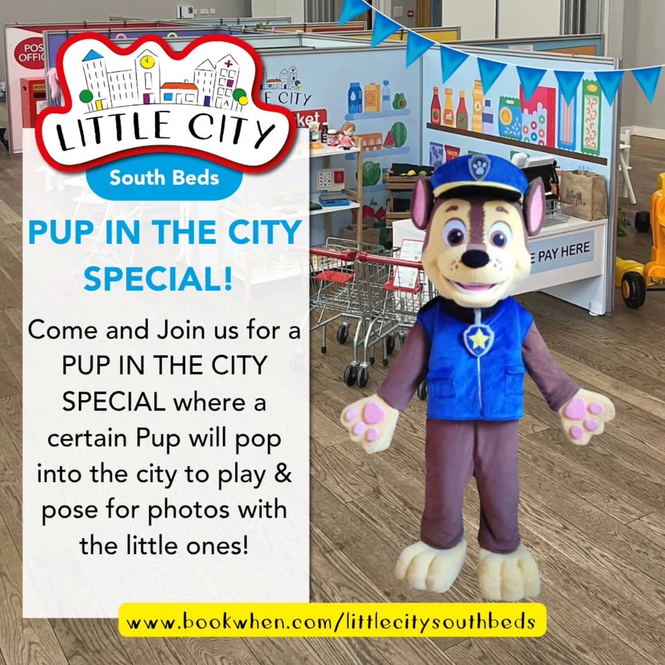 🐶 Little City - Pup Special February Half Term 2025 - Dunstable  - February 17, 2025 09:30 AM at The Dunstable Community Halls, Manchester Place, Dunstable, Bedfordshire, LU6 1HT