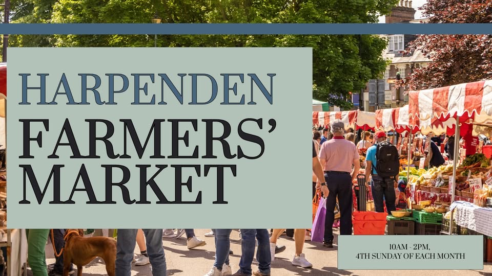 🛍 Harpenden Farmers' Market 2025 - Original Event Image | Free Entry, Market, Outdoor, Adults, Food/Drink, Recurring | Suitable for: Accessible, Family, Wheelchair Friendly 🛍 Harpenden Farmers' Market 2025 - May 25, 2025 10:00 AM at Harpenden Farmers' Market, Lower High Street, Harpenden AL5 2LX