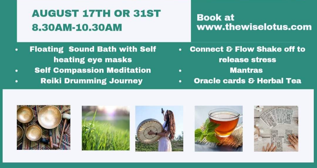 Floating Sound Bath Mini Retreat Morning Woburn Lido  - Event Image 2 August 17, 2024 08:30 AM