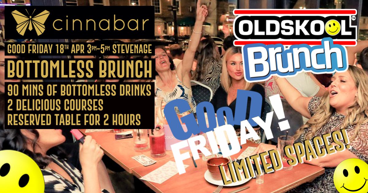 🤩 OLDSKOOL Brunch at Cinnabar, Stevenage - Original Event Image | Adults, Advance Booking, Entertainment, Fun, Indoor, Rainy Days, Social, Ticket Event, Music | Suitable for: Adults Only, Parking Onsite, Toilets 🤩 OLDSKOOL Brunch at Cinnabar, Stevenage - April 18, 2025 03:00 PM at Cinnabar, 56 58 High St, Stevenage, SG1 3EF
