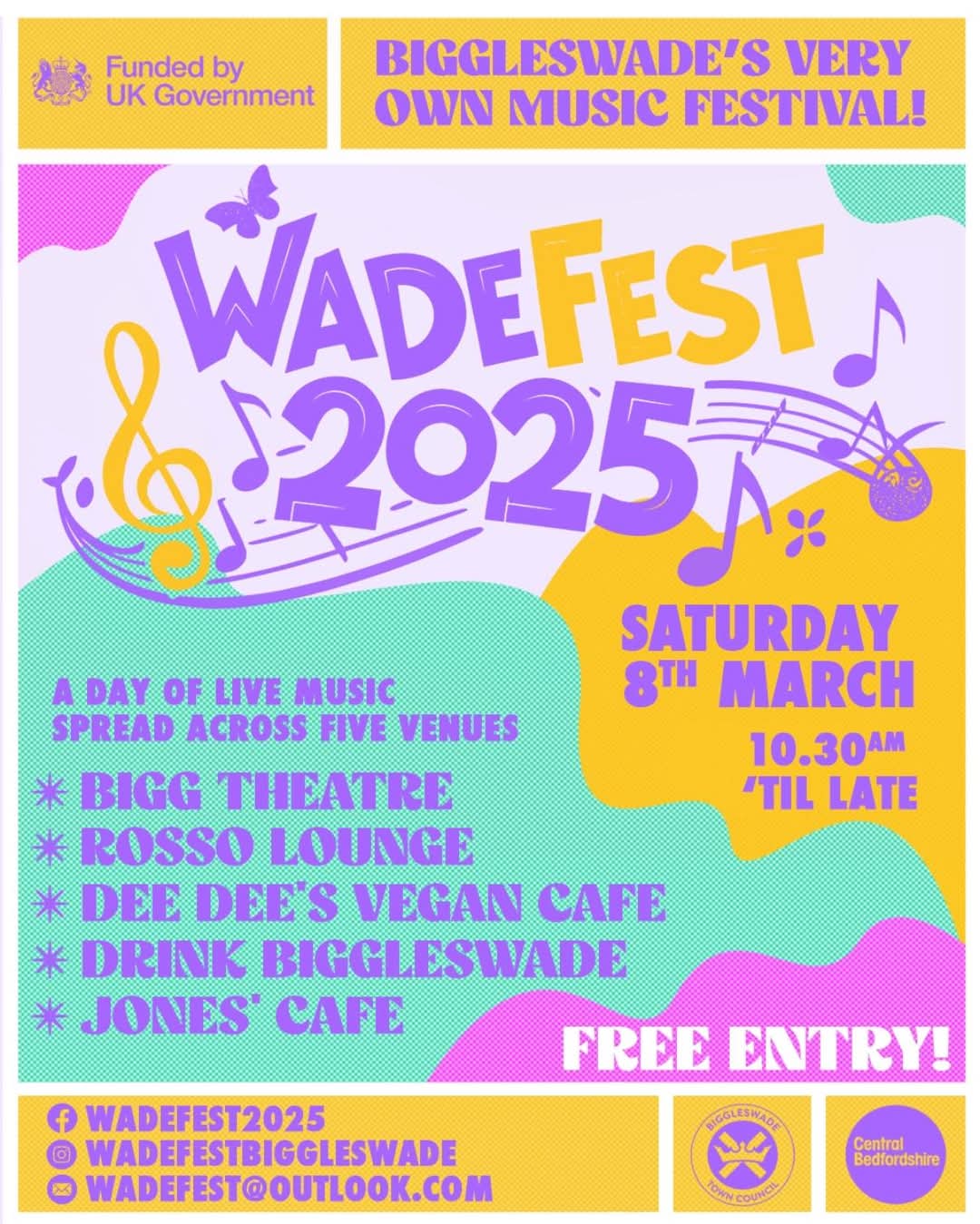 🎊 The First WadeFest 2025 in Biggleswade! - Event Image 7 March 08, 2025 10:00 AM