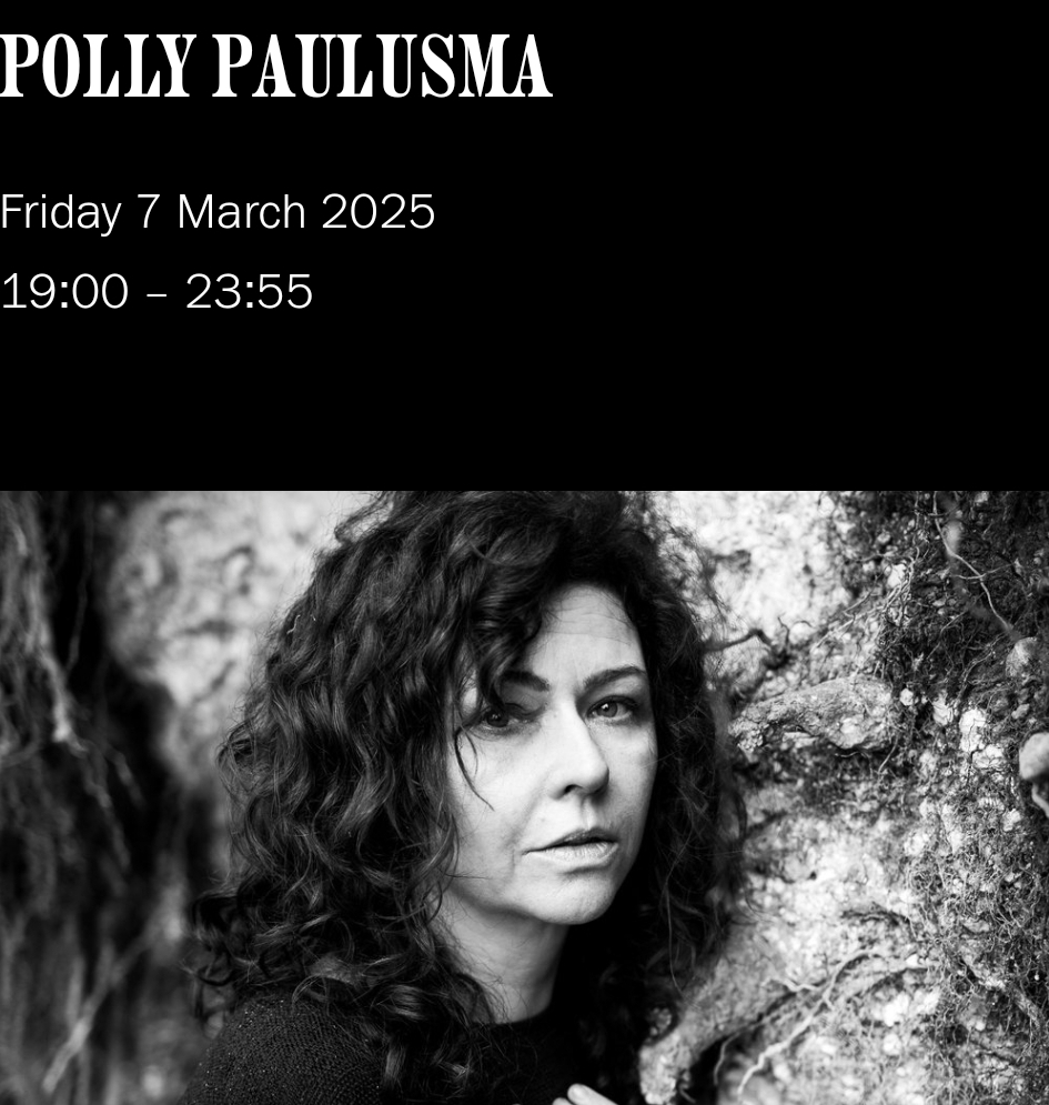 🎤 Polly Paulusma at The Bear Club In Luton - Event Image 3 March 07, 2025 07:00 PM