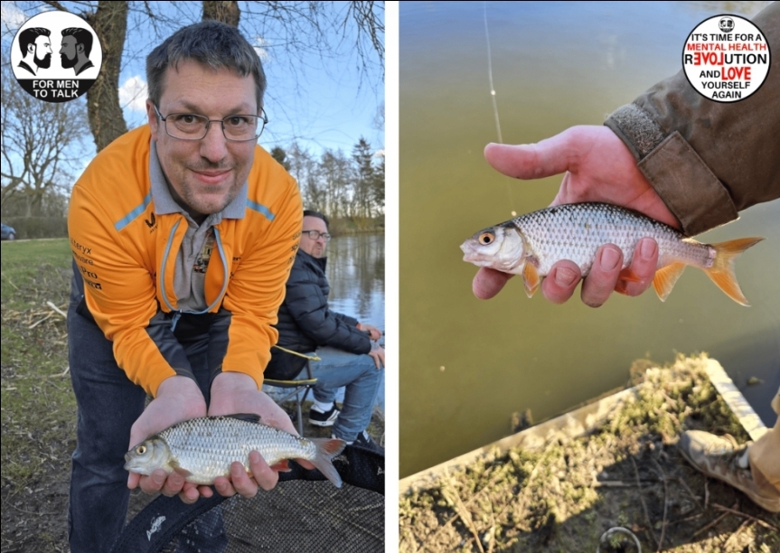 🎣 Men to Talk - Fishing for well-being at Manor Farm Lake in Lower Caldecotte at Manor Farm, Great North Road, Lower Caldecote, Biggleswade, SG18 9BB | Adults, Advance Booking, Health & Wellbeing, Outdoor, Recurring, Social, Support Group, Ticket Event | Suitable for: Adults Only, Free Parking, Parking Onsite 🎣 Men to Talk - Fishing for well-being at Manor Farm Lake in Lower Caldecotte - Event Image 3 June 07, 2025 01:00 PM