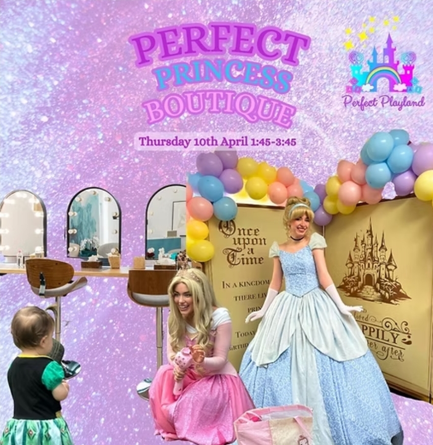 👸💄 Perfect Princess Boutique at Perfect Playland in Shefford - Event Image 2 April 10, 2025 01:45 PM