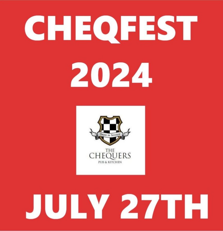 🎶 CheqFest 2024 - Westoning - July 27, 2024 12:00 PM at The Chequers at Westoning, Park Road, Bedfordshire MK45 5LA, 