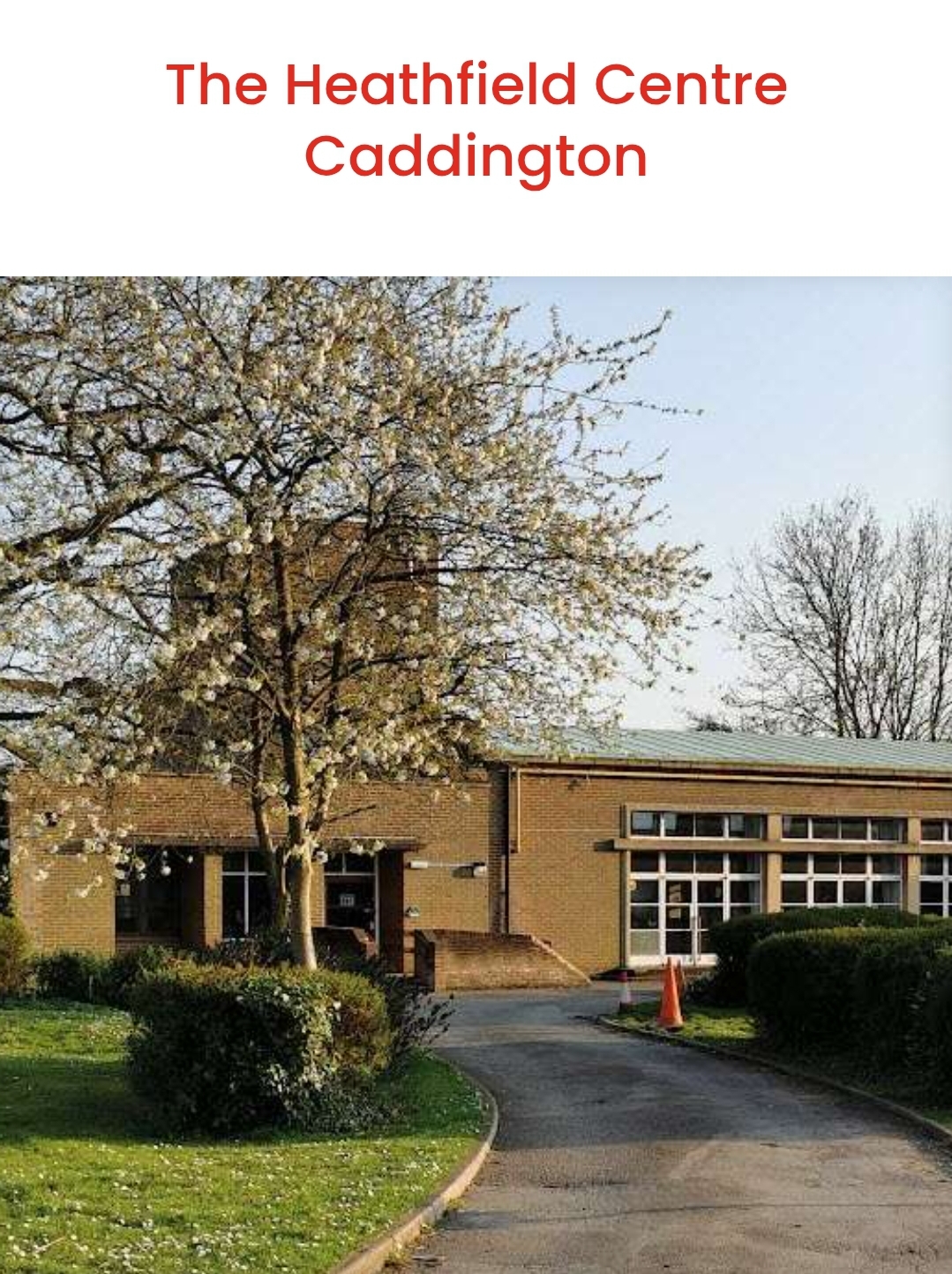 🎭 Stage Fright at Heathfield Community Centre in Caddington (bring your own food & drinks) - Event Image 2 April 05, 2025 07:30 PM