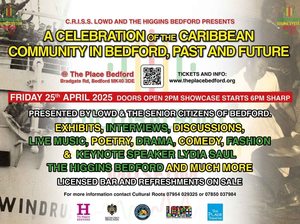 💚❤️💛 Cultural Roots Weekender at The Place Theatre in Bedford - April 2025  - Event Image 4 April 26, 2025 02:00 PM