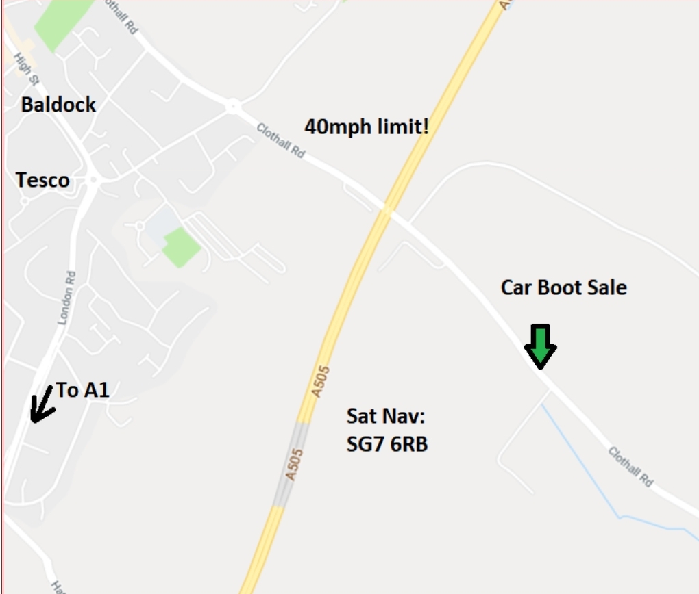 🚘 U-BOOT - Baldock Car Boot Sale 2025 - Event Image 3 June 14, 2025 07:00 AM