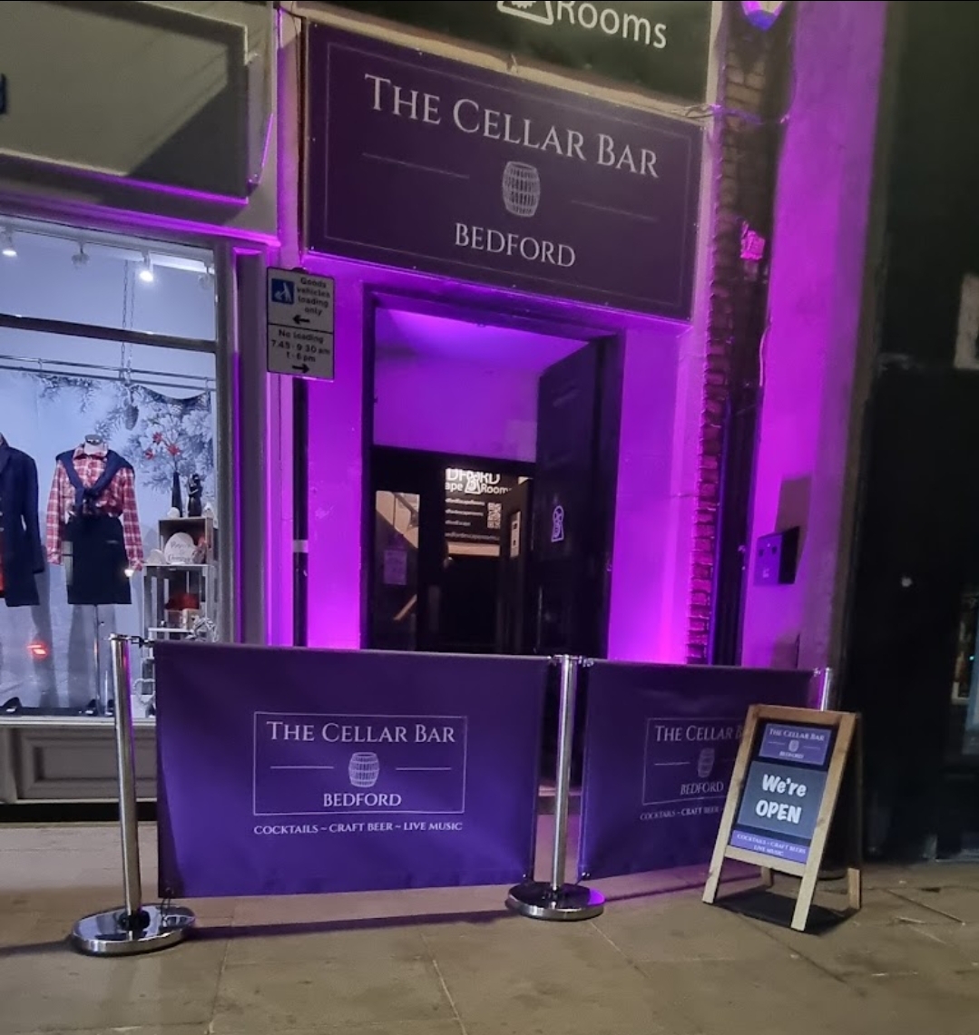 ☘️🎵 Free live music at The Cellar Bar - St Patrick's Celebration - Irish Band, The Black and Gold in Bedford at The Cellar Bar, 75 High Street, Bedford, MK40 1NE | Adults, Entertainment, Food/Drink, Free Entry, Fun, Indoor, Music, Nightlife, Social | Suitable for: Adults Only, Toilets ☘️🎵 Free live music at The Cellar Bar - St Patrick's Celebration - Irish Band, The Black and Gold in Bedford - Event Image 2 March 15, 2025 08:30 PM