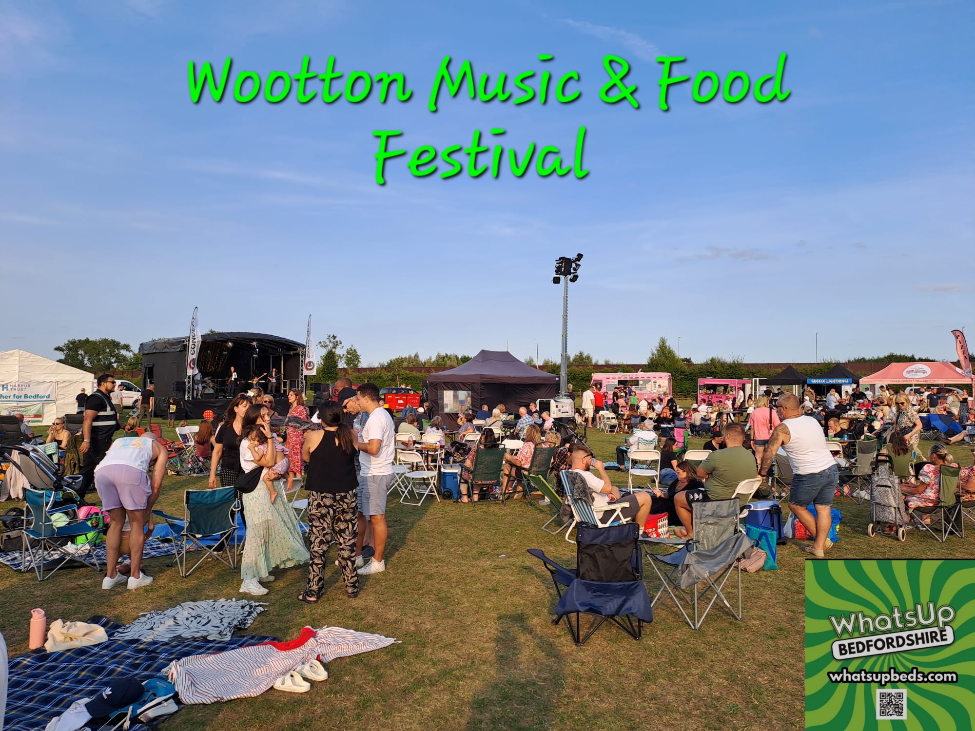 🎊 Wootton Food & Music Festival 2025 at Wootton Community Centre, Harris Way, MK43 9AU Bedford | Adults, Date Idea, Entertainment, Family, Food/Drink, Free Entry, Fun, Kids, Music, Nightlife, Outdoor, Weather Permitting | Suitable for: Family, Toilets, Accessible 🎊 Wootton Food & Music Festival 2025 - Event Image 5 August 16, 2025 11:00 AM