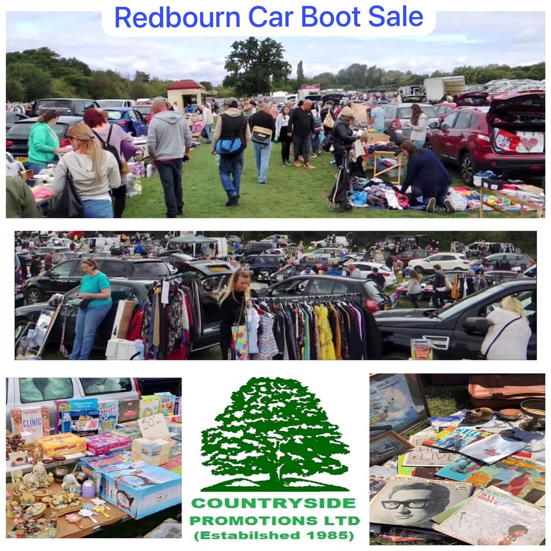 🚘 Redbourn Car Boot Sale Easter Bank Holiday Monday 2025 - Event Image 2 April 21, 2025 09:30 AM
