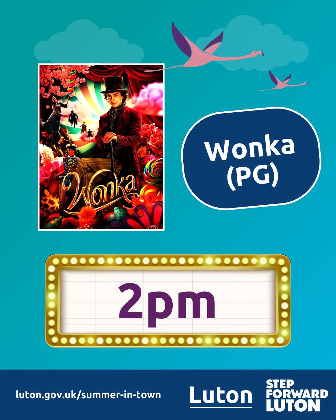 🎥 FREE Outdoor Cinema in Luton - May 2025 at Hat Gardens, Bute St
Luton, Bedfordshire LU1 2EP United Kingdom | Adults, Entertainment, Family, Free, Outdoor | Suitable for: Children, Family 🎥 FREE Outdoor Cinema in Luton - May 2025 - Event Image 4 May 04, 2025 10:00 AM